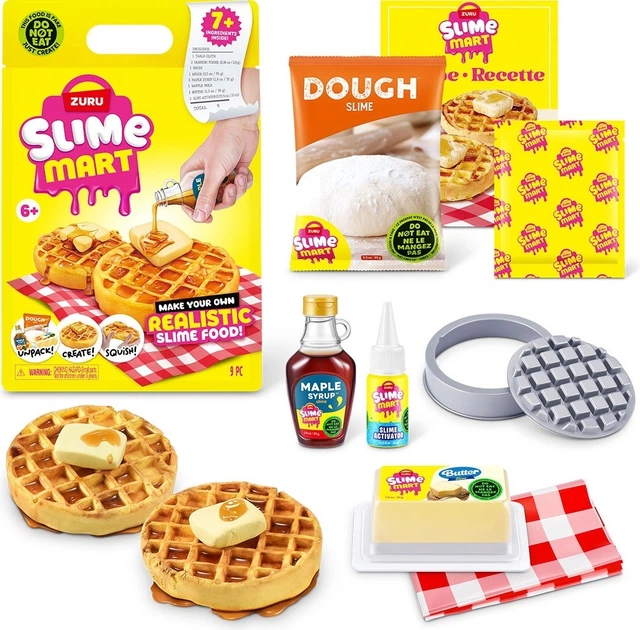 Ігровий набір зі слаймами Slime Mart серії Shopping Bag Бельгійські вафлі (4894680042872) - зображення 2