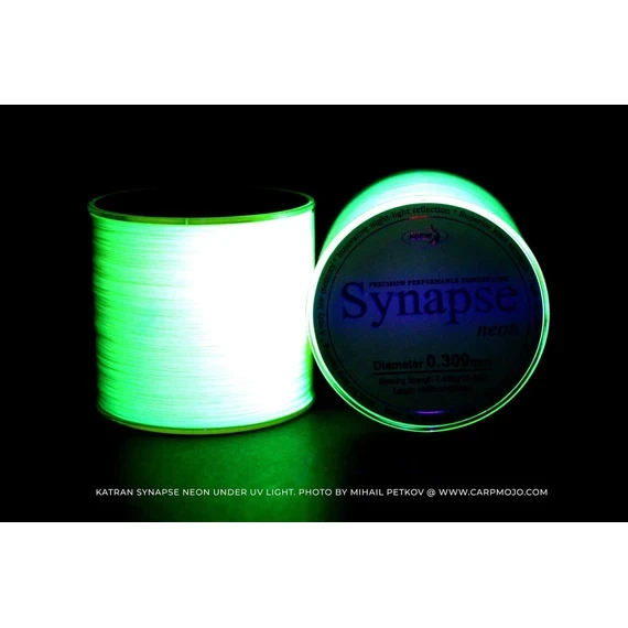 Леска Katran Synapse Neon 1000m (neon-yellow) 0.309mm 15.55lb - изображение 3