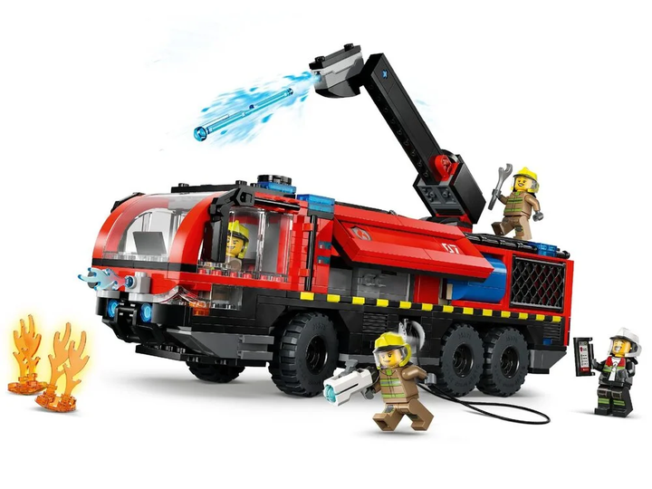 Конструктор LEGO City Пожарная машина в аэропорту 691 деталь (60499) - изображение 2