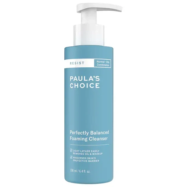 Гель для умывания Paula's Choice RESIST Perfectly Balanced Foaming Cleanser with Hyaluronic Acid - Фото 1 Гель для умывания Paula's Choice RESIST Perfectly Balanced Foaming Cleanser with Hyaluronic Acid - изображение 1