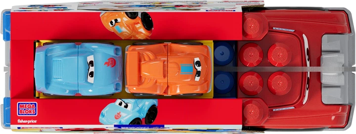 Конструктор Mega Bloks Автовоз с машинками (JFR29) - изображение 4
