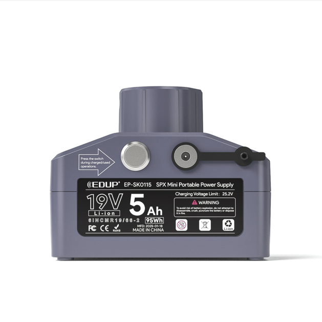 Портативний акумулятор для Starlink Mini EDUP EP-SK0115 95W - изображение 5