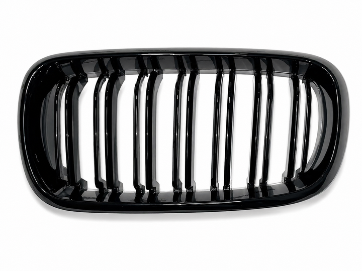 Решітка радіатора M-Style чорний глянець для BMW X5 F15 X6 F16 F85 F86 2014-2018, комплект 2 шт - Фото 3 Решітка радіатора M-Style чорний глянець для BMW X5 F15 X6 F16 F85 F86 2014-2018, комплект 2 шт - зображення 3