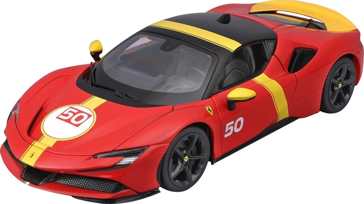 Автомодель Bburago Race and Play Ferrari SF90 Stradale Assetto Fiorano 1:18 18-16021 (4893993160211) - зображення 3