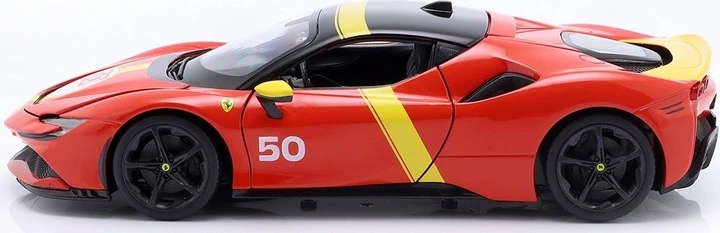 Автомодель Bburago Race and Play Ferrari SF90 Stradale Assetto Fiorano 1:18 18-16021 (4893993160211) - зображення 4