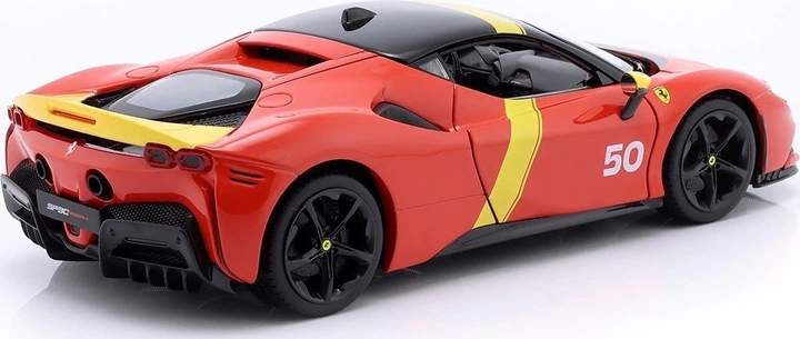 Автомодель Bburago Race and Play Ferrari SF90 Stradale Assetto Fiorano 1:18 18-16021 (4893993160211) - зображення 6