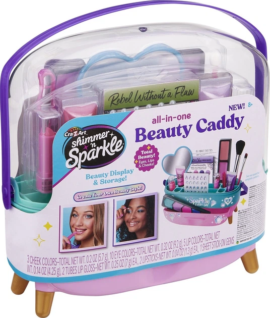 Zestaw kosmetyków dla dzieci Cra-Z-Art All in One Beauty Caddy 65701CRA (884920657014) - obraz 2