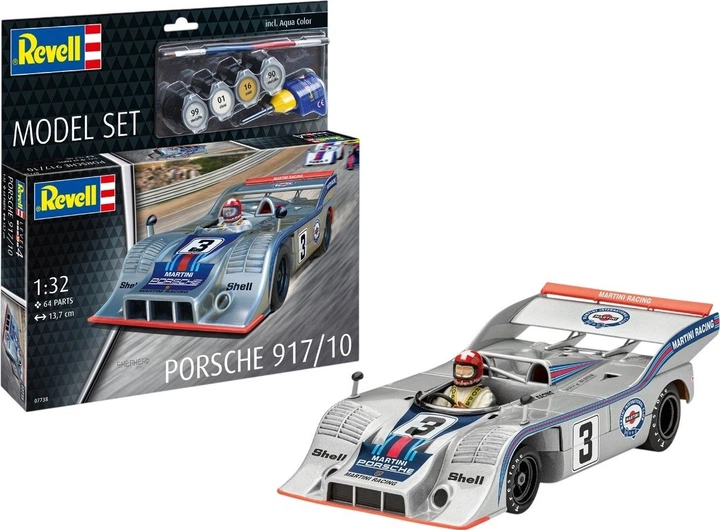 Model do złożenia Revell zestaw samochodów Porsche 917/10 1:32 RVL-67738 (4009803677385) - obraz 2