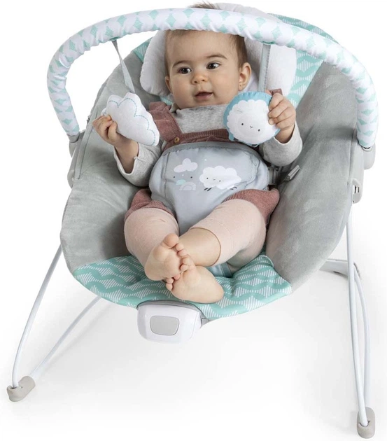 Leżaczek z wibracją Ingenuity Bouncity Bounce Ity Goji 12535-3 (074451125353) - obraz 4