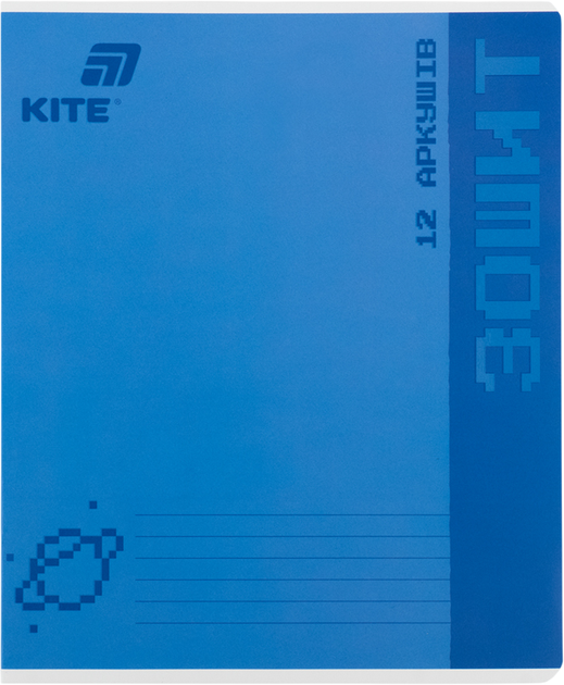 Набор тетрадей Kite One color 12 листов в клетку 5 шт (K26-232/5) - Фото 6 Набор тетрадей Kite One color 12 листов в клетку 5 шт (K26-232/5) - изображение 6