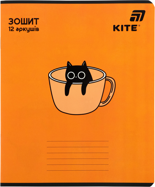 Набор тетрадей Kite One color 12 листов в линию 5 шт (K26-234/5) - изображение 6