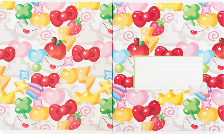 Набор тетрадей Kite Hello Kitty MIX 24 листа в клетку 10 шт (HK26-238-2/10) - изображение 8