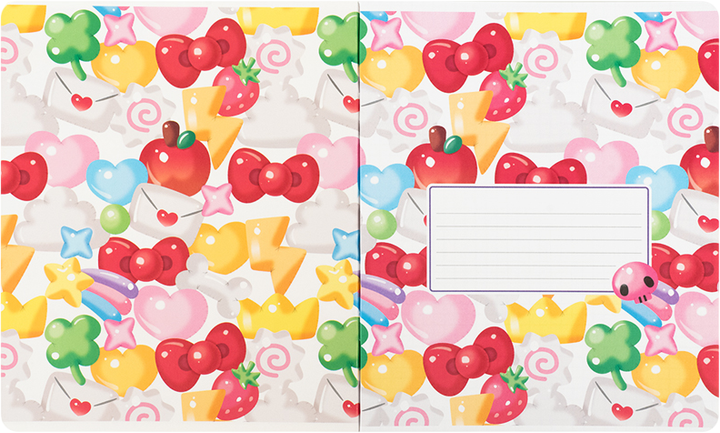 Набор тетрадей Kite Hello Kitty MIX 24 листа в клетку 10 шт (HK26-238-2/10) - изображение 12