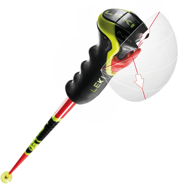 Гірськолижні палиці LEKI Venom GS 3D 115 см (4028173282036) - зображення 3