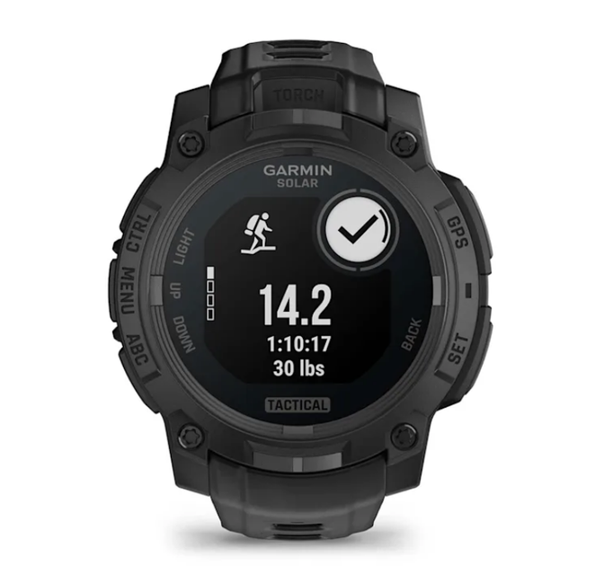 Смарт-годинник Garmin Instinct 3 (45 мм) Solar Tactical Edition чорний - Фото 6 Смарт-годинник Garmin Instinct 3 (45 мм) Solar Tactical Edition чорний - изображение 6