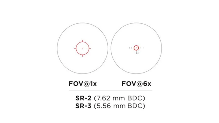 Оптичний приціл EOTech Vudu 1-6x24 SR2 7.62mm BDC - зображення 5