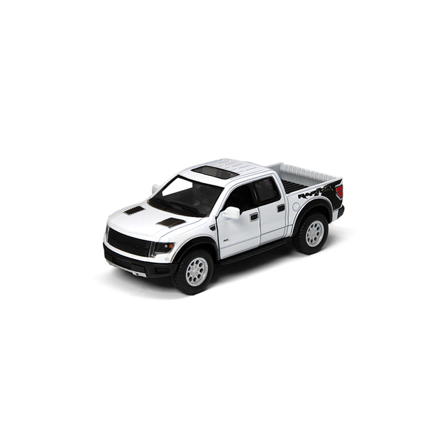 Модель пікап ford f-150 svt raptor supercrew 2013 5'' kt5365fw металева, інерційна відкриваються двері,в коробці - изображение 2