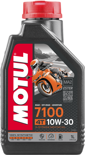 Олива Motul 7100 4T SAE 10W30 1Л - зображення 2