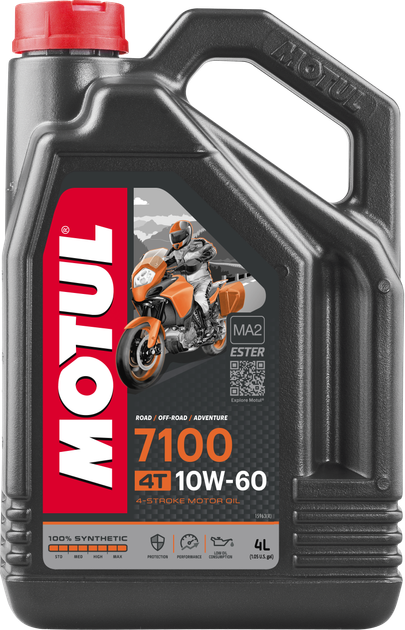 Олива Motul 7100 4T SAE 10W60 4Л - зображення 2