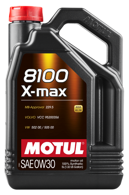 Олива Motul 8100 X-Max SAE 0W30 5Л - изображение 2