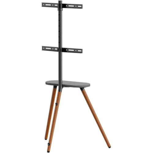 Підлогова стійка для телевізора 43-65" OfficePro TVS226, Black/Walnut - Фото 2 Підлогова стійка для телевізора 43-65" OfficePro TVS226, Black/Walnut - зображення 2