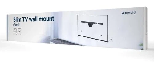 Настенное крепление LCD/Plasma TV 37-80" Gembird WM-S80F-01 черное, нагрузка: до 50 кг - изображение 2