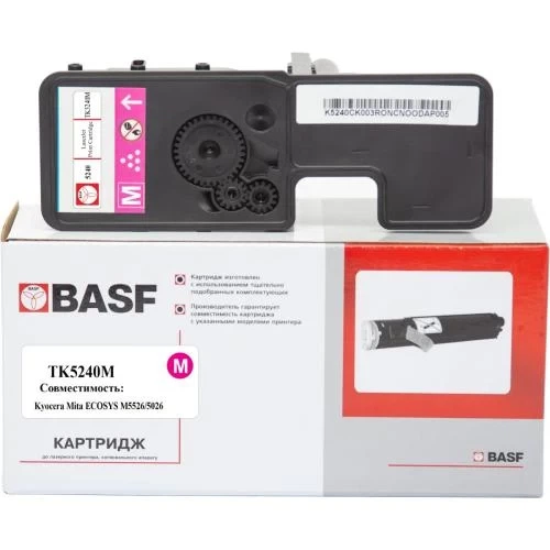 Картридж Kyocera TK-5240M, Magenta, BASF (BASF-KT-1T02R7BNL0) - Фото 1 Картридж Kyocera TK-5240M, Magenta, BASF (BASF-KT-1T02R7BNL0) - изображение 1