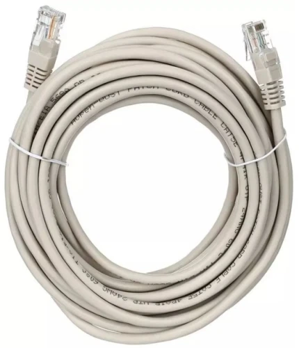 Патч-корд 15 м, UTP, Grey, Kingda, Cat.5e, Cu, PVC (KD-PAUT31500GY) - Фото 1 Патч-корд 15 м, UTP, Grey, Kingda, Cat.5e, Cu, PVC (KD-PAUT31500GY) - зображення 1