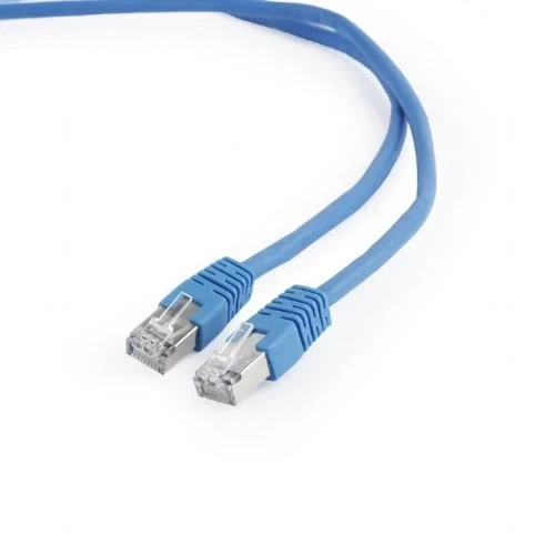 Патч-корд 1 м, FTP, Blue, Cablexpert, Cat.6, CCA, PVC (PP6-1M/B) - Фото 1 Патч-корд 1 м, FTP, Blue, Cablexpert, Cat.6, CCA, PVC (PP6-1M/B) - зображення 1