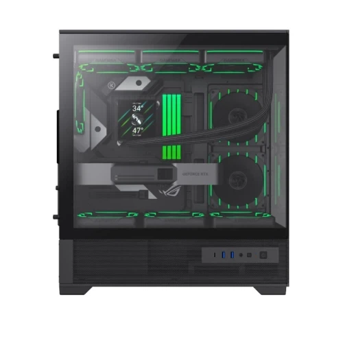 Корпус GameMax VISTA 2 AB, Black - Фото 10 Корпус GameMax VISTA 2 AB, Black - зображення 10