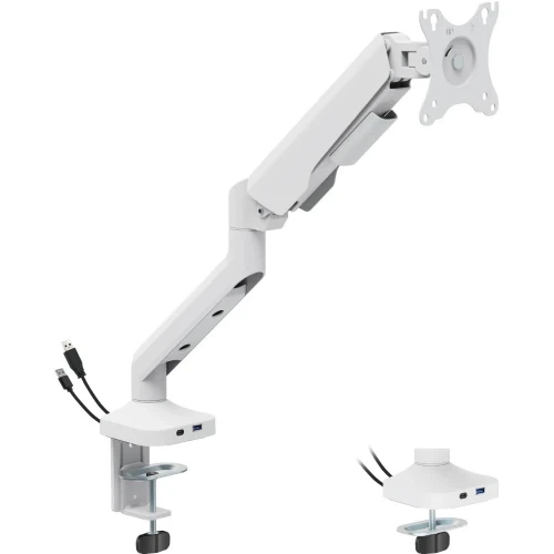 Кронштейн настольный для монитора 17-40" OfficePro MA451W, White - изображение 2