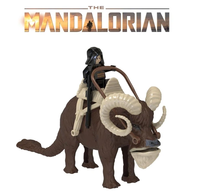Фігурка Bantha з вершником Боба Фетт Star Wars The Mandalorian— іграшка/статуетка Банта Зоряні Війни - Фото 3 Фігурка Bantha з вершником Боба Фетт Star Wars The Mandalorian— іграшка/статуетка Банта Зоряні Війни - зображення 3