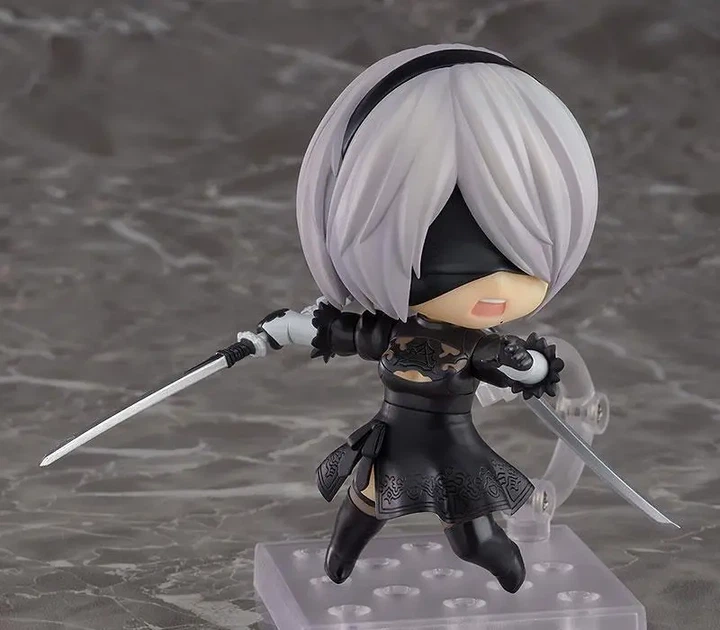 Коллекционная сборная подвижная фигурка из игры NieR:Automata, Нендороид 1475, Nendoroid 2В (10 см) - Фото 8 Коллекционная сборная подвижная фигурка из игры NieR:Automata, Нендороид 1475, Nendoroid 2В (10 см) - изображение 8