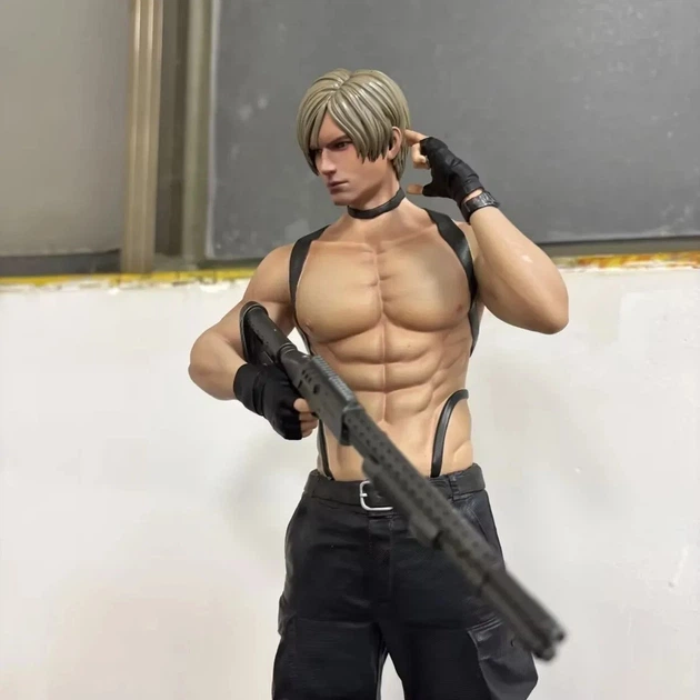 Фігурка Leon Kennedy (Леон Кеннеді) — колекційна статуетка з гри Резидент Евіл / Resident Evil, 32 см - Фото 5 Фігурка Leon Kennedy (Леон Кеннеді) — колекційна статуетка з гри Резидент Евіл / Resident Evil, 32 см - зображення 5