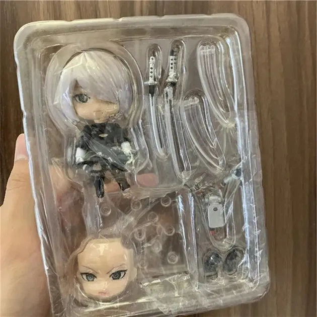 Коллекционная сборная подвижная фигурка из игры NieR:Automata, Нендороид 1475, Nendoroid 2В (10 см) - Фото 11 Коллекционная сборная подвижная фигурка из игры NieR:Automata, Нендороид 1475, Nendoroid 2В (10 см) - изображение 11