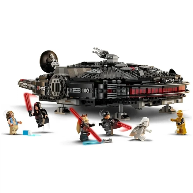 Конструктор Star Wars Темний Сокіл Тисячоліття (Dark Falcon) — 1579 деталей, космічний корабель з фігурками Зоряні Війни - Фото 11 Конструктор Star Wars Темний Сокіл Тисячоліття (Dark Falcon) — 1579 деталей, космічний корабель з фігурками Зоряні Війни - зображення 11