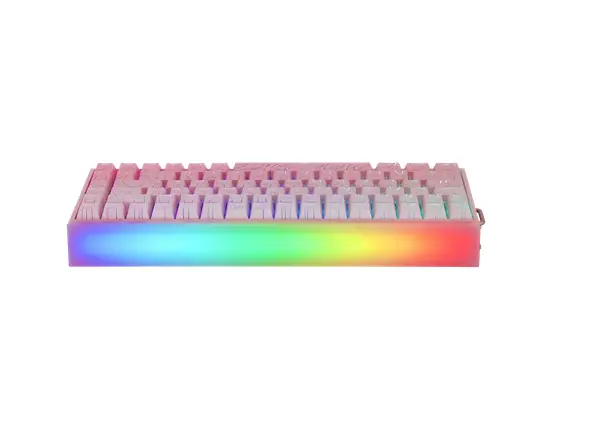 Игровая магнитная клавиатура Aula Hero 84 / Проводное подключение / Dragan King Magnetic Switch / Pink - изображение 5