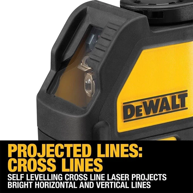 Лазерный уровень Dewalt DW088KTRI-XJ Черно-желтый Б/В - изображение 6