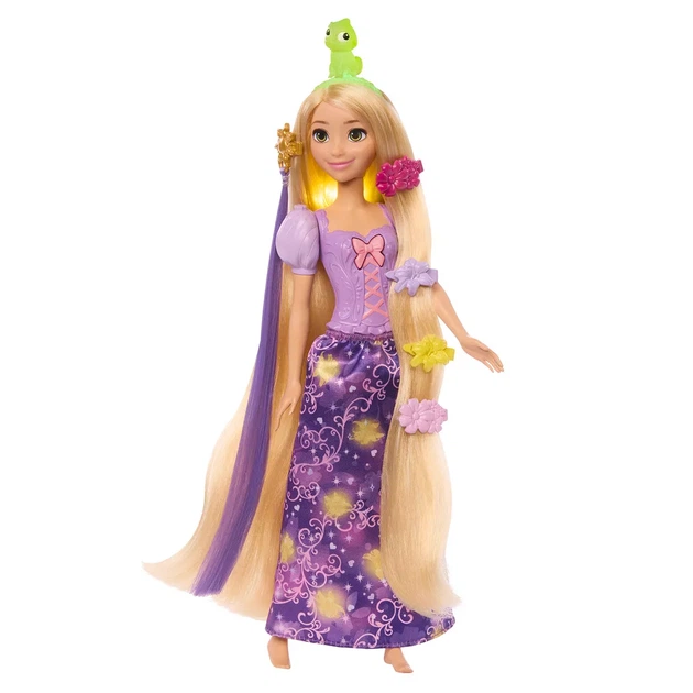 Лялька Disney Princess Чарівне волосся Рапунцель (JHL46) - изображение 4