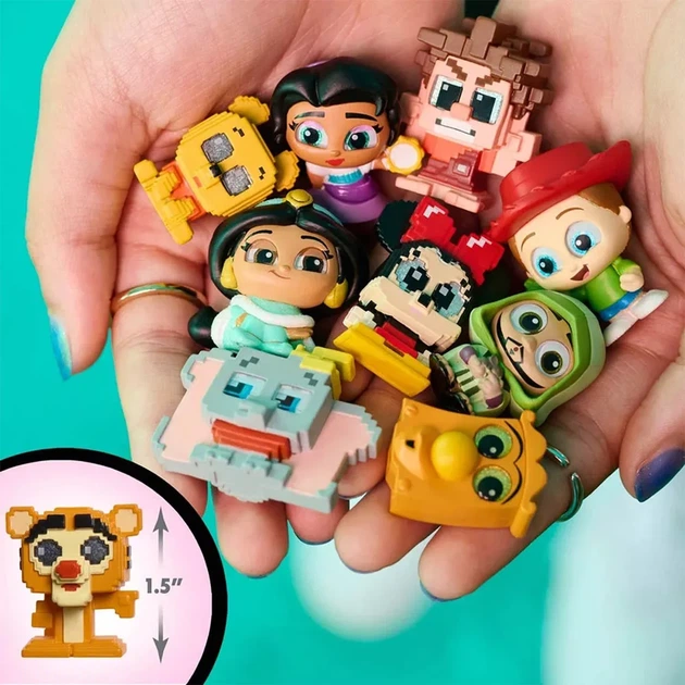 Набір фігурок сюрприз Disney Doorables Великий піксельний будиночок (44856) - зображення 3