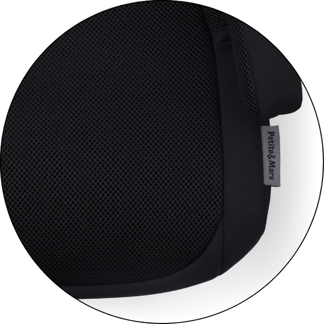 Бустер Petite&Mars Optimus Pro i-Size 125 - 150 см Coal Black F196856 (8596202018209) - зображення 11