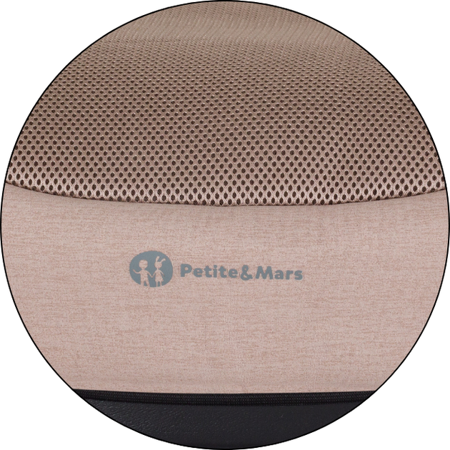 Бустер Petite&Mars Optimus Pro i-Size 125 - 150 см Tan Brown F196858 (8596202018223) - зображення 6