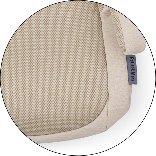 Бустер Petite&Mars Optimus Pro i-Size 125 - 150 см Sage Beige F196859 (8596202018230) - зображення 10