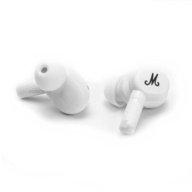 Бездротові навушники Marshall Motif A.N.C. White | Bluetooth 5.2, ANC, до 25 год, вакуумні TWS, USB-C - Фото 8 Бездротові навушники Marshall Motif A.N.C. White | Bluetooth 5.2, ANC, до 25 год, вакуумні TWS, USB-C - зображення 8