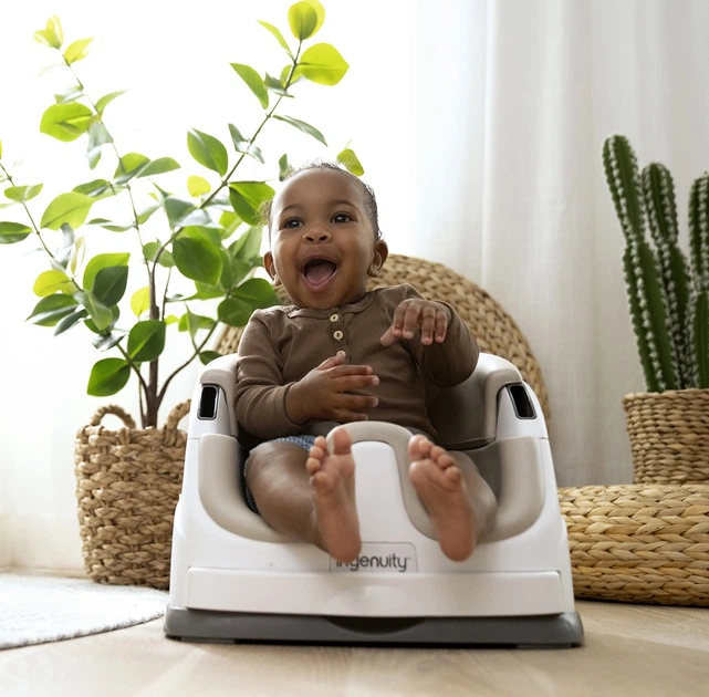 Стільчик для годування Ingenuity Baby Base 2 в 1 Cashmere 10678-2 (074451106789) - зображення 13