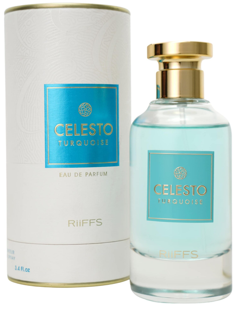 Парфумована вода для чоловіків Riiffs Celesto Turquoise 100 мл (6290360596792) - зображення 2