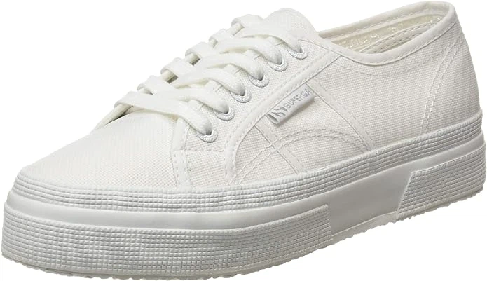 Кеди жіночі Superga Unisex 2736 COTU DBL3 Total White. Розмір 35 (22.5 см) - Фото 1 Кеди жіночі Superga Unisex 2736 COTU DBL3 Total White. Розмір 35 (22.5 см) - изображение 1