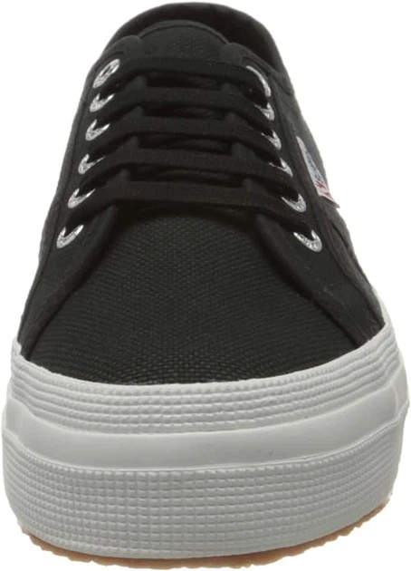 Кеди жіночі Superga 2736 COTU DBL3 Black-FWhite. Розмір 35 (22 см). - изображение 4