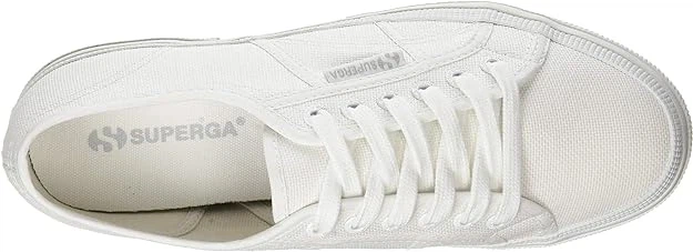 Кеди жіночі Superga Unisex 2736 COTU DBL3 Total White. Розмір 35 (22.5 см) - Фото 3 Кеди жіночі Superga Unisex 2736 COTU DBL3 Total White. Розмір 35 (22.5 см) - изображение 3