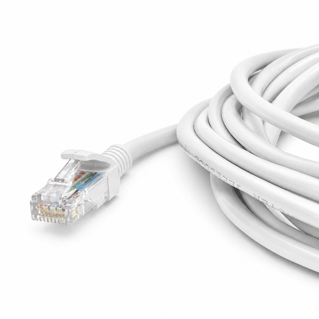 Кабель Патч Корд LAN 5м Синий (OD271195sp4450) - изображение 3